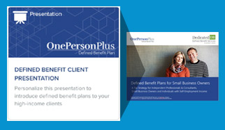 Dedicated Defined Benefit Services | Sales & Marketing Resources