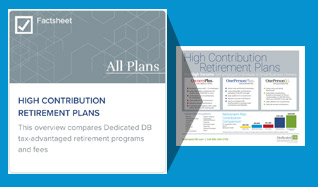 Dedicated Defined Benefit Services | Sales & Marketing Resources