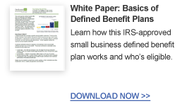 The Basics of Defined Benefit Plans Whitepaper